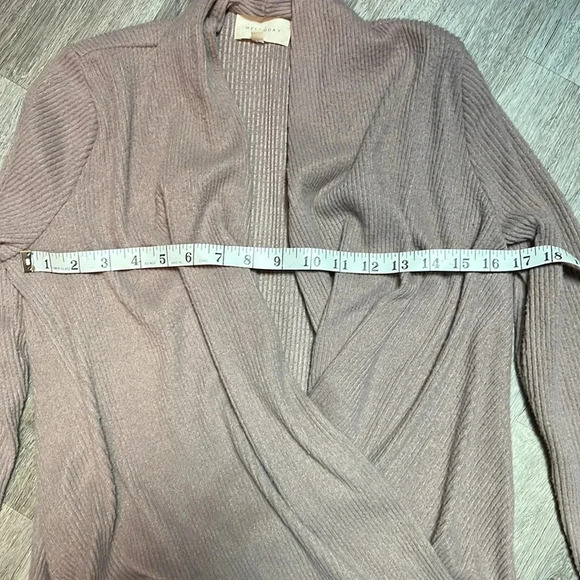 Melloday cross front pullover sweater light pink/mauve - Picture 2 of 7